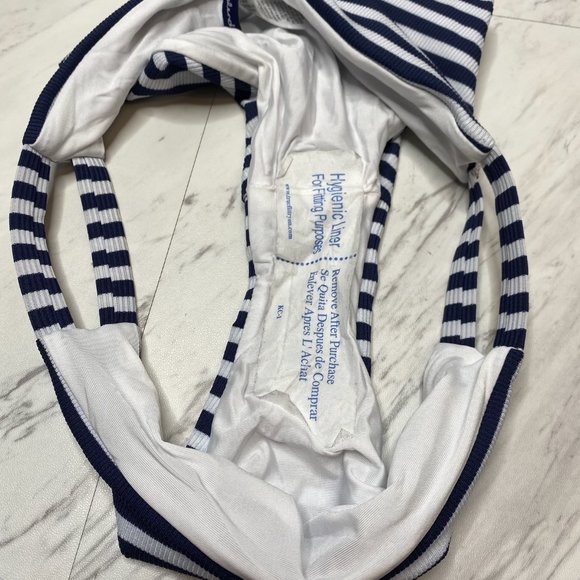 New! Splendid Never Enough Stripe Bikini Bottom - Picture 9 of 11